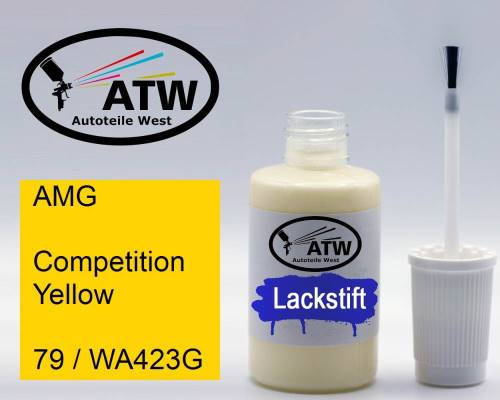 AMG, Competition Yellow, 79 / WA423G: 20ml Lackstift, von ATW Autoteile West.